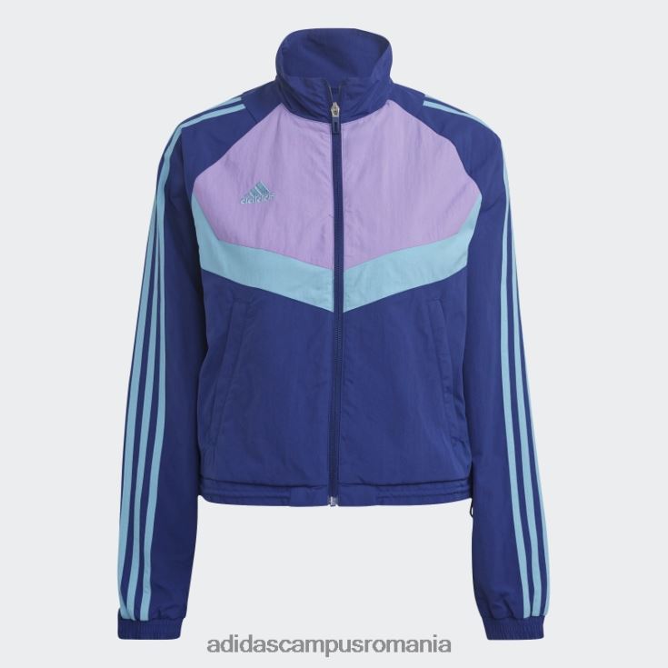 adidas campus romania jachetă țesătă tiro albastru victorie adidas femei albastru victorie J266N29573