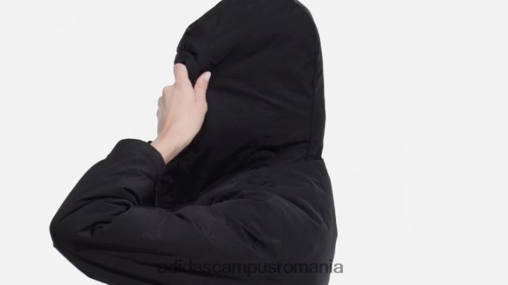 adidas campus romania jachetă neagră cu glugă izolată robustă bsc femei negru J266N217122