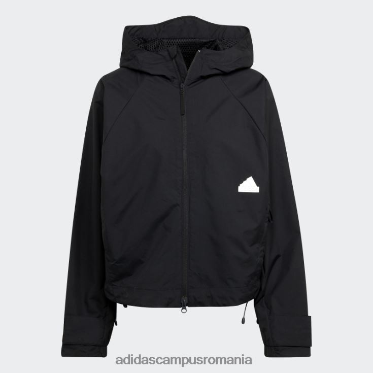 adidas campus romania jacheta neagra femei alb negru J266N210751