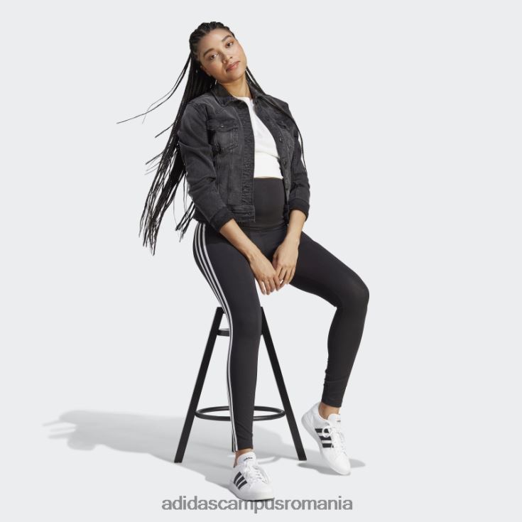 adidas campus romania jambiere de maternitate negre femei alb negru J266N216646