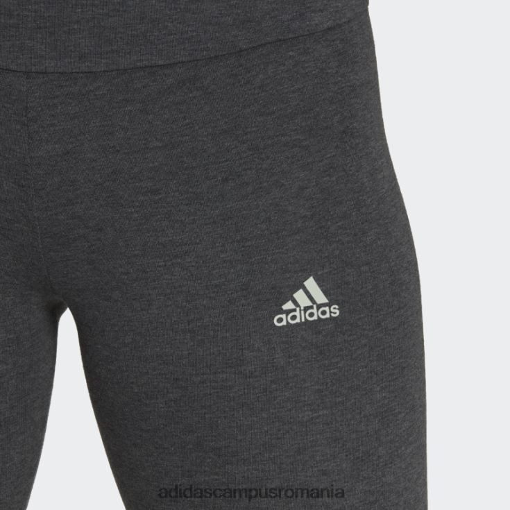 adidas campus romania leggings cu logo-ul cu talie înaltă adidas femei gri închis erica/verde J266N210149
