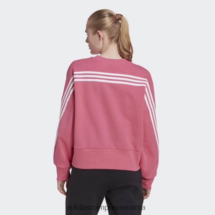 adidas campus romania magenta sportswear future icons hanorac cu 3 dungi fierbinte femei magenta J266N23195