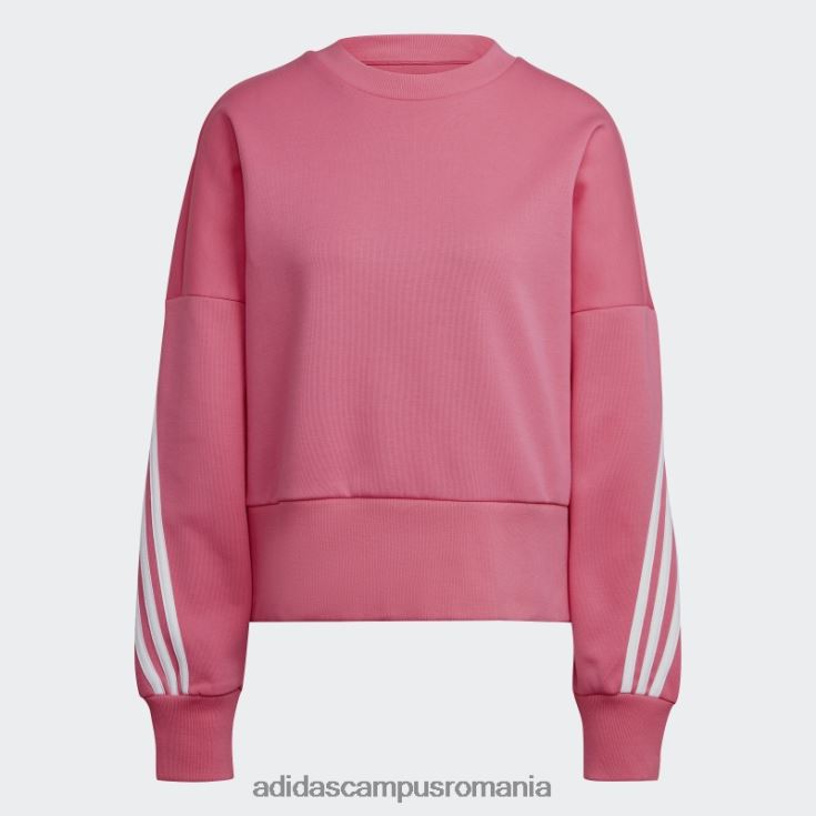 adidas campus romania magenta sportswear future icons hanorac cu 3 dungi fierbinte femei magenta J266N23195