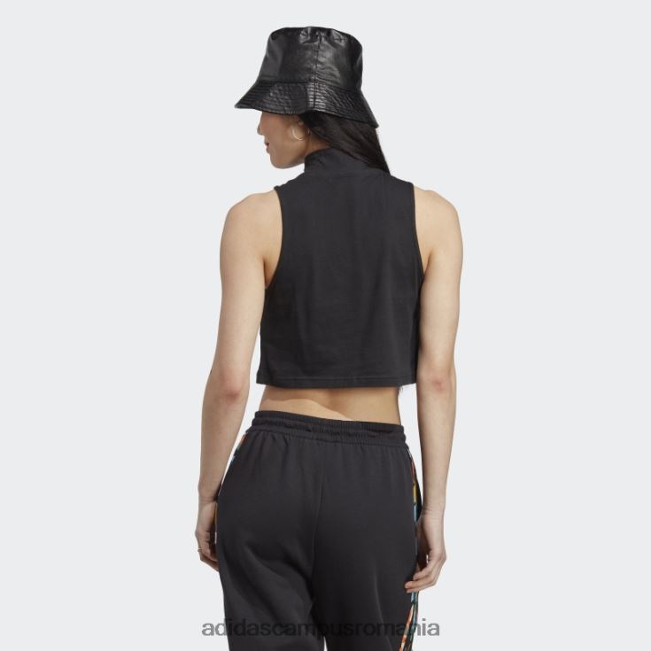 adidas campus romania maiou negru cu grafic femei negru J266N29514