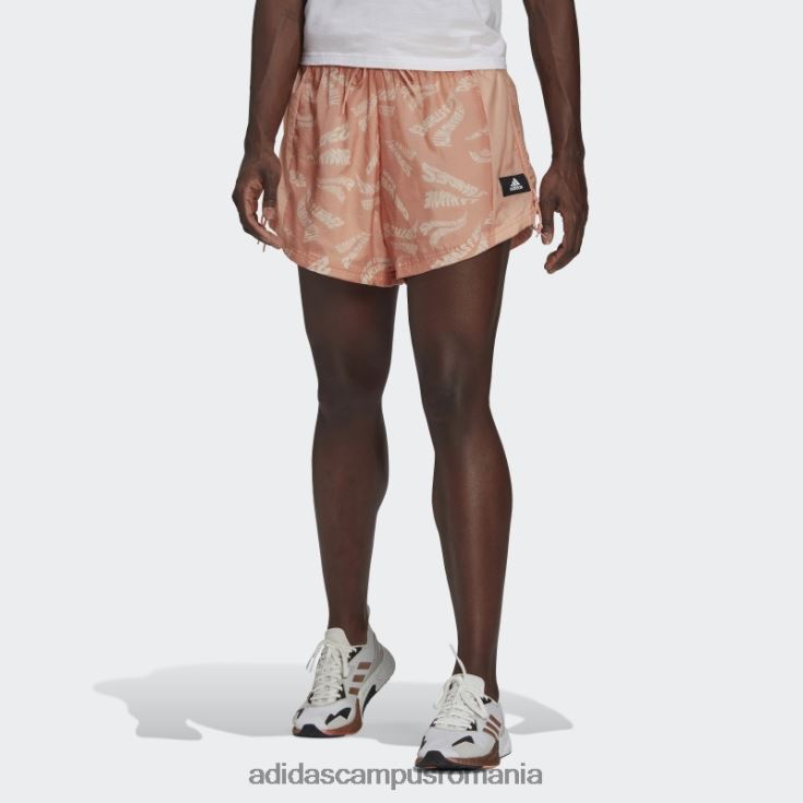 adidas campus romania îmbrăcăminte sport țesută pantaloni scurți ușori ambiental blush femei fard ambiental J266N23256