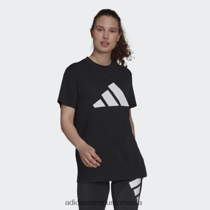 adidas campus romania îmbrăcăminte sport future icons logo grafic tricou fashion negru femei negru J266N22989