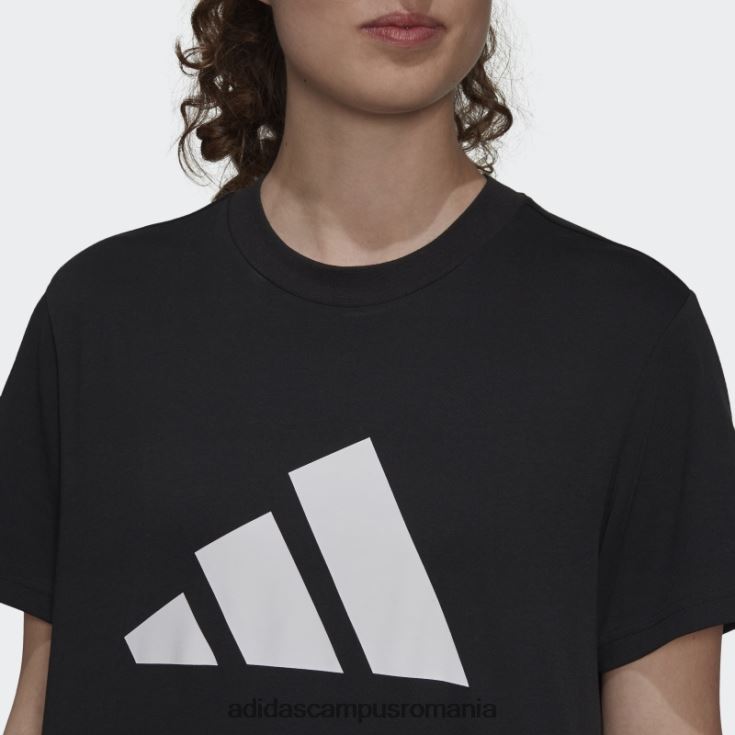 adidas campus romania îmbrăcăminte sport future icons logo grafic tricou fashion negru femei negru J266N22989