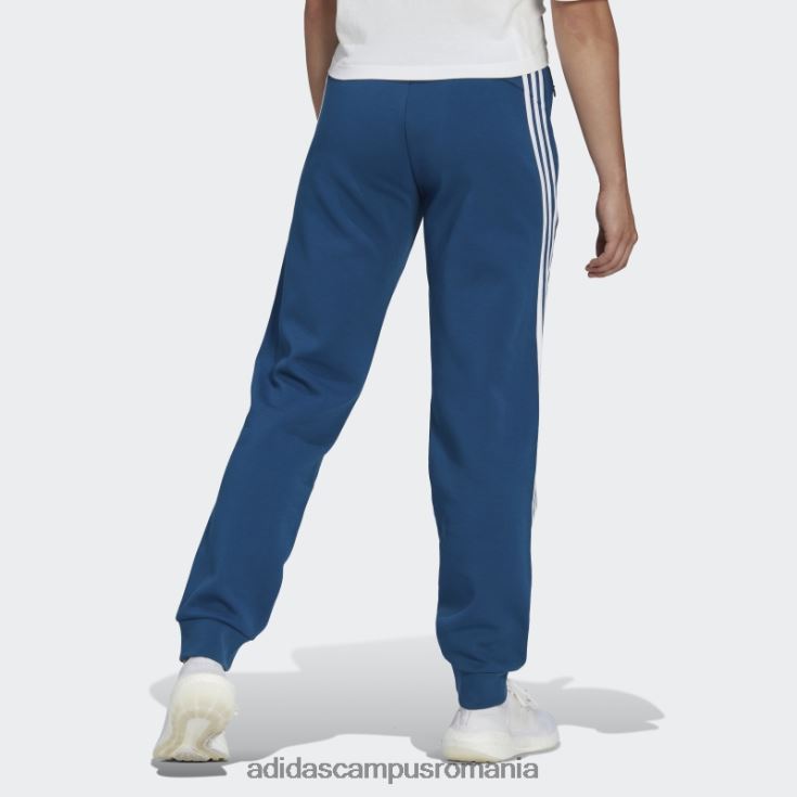 adidas campus romania îmbrăcăminte sport marine icoane viitoare pantaloni 3 dungi moda femei marin J266N29635
