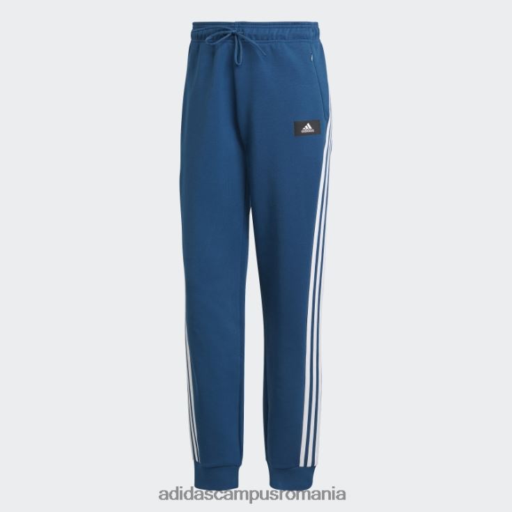 adidas campus romania îmbrăcăminte sport marine icoane viitoare pantaloni 3 dungi moda femei marin J266N29635