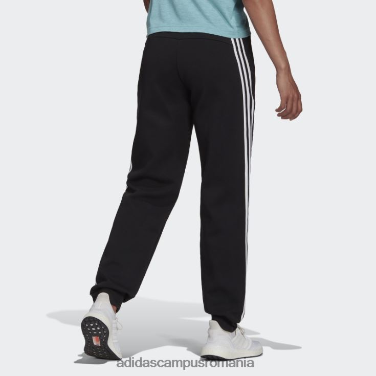adidas campus romania îmbrăcăminte sport neagră icoane viitoare pantaloni 3 dungi fierbinți femei negru J266N29270