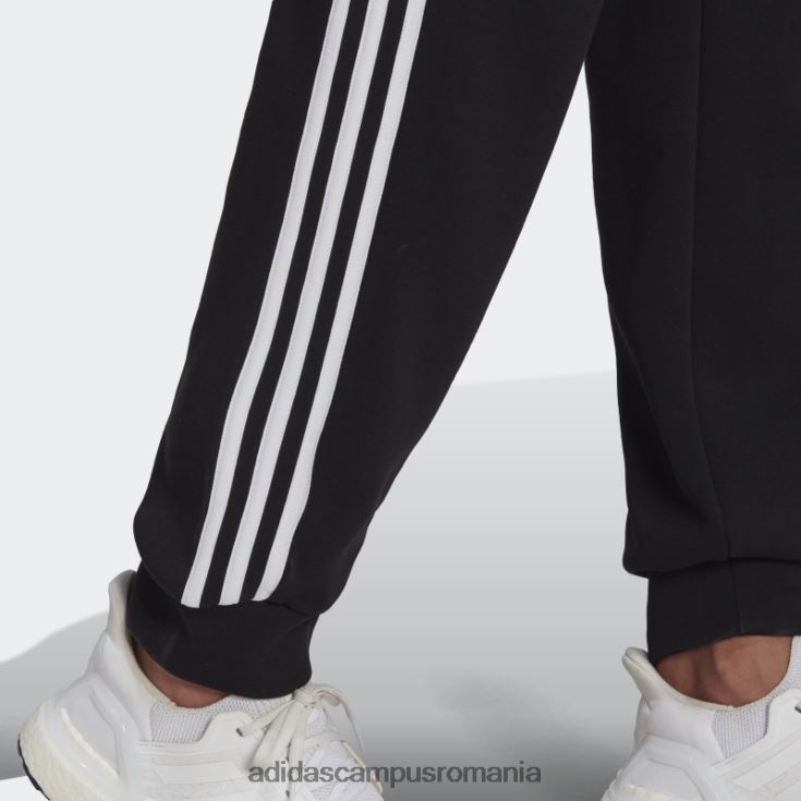 adidas campus romania îmbrăcăminte sport neagră icoane viitoare pantaloni 3 dungi fierbinți femei negru J266N29270
