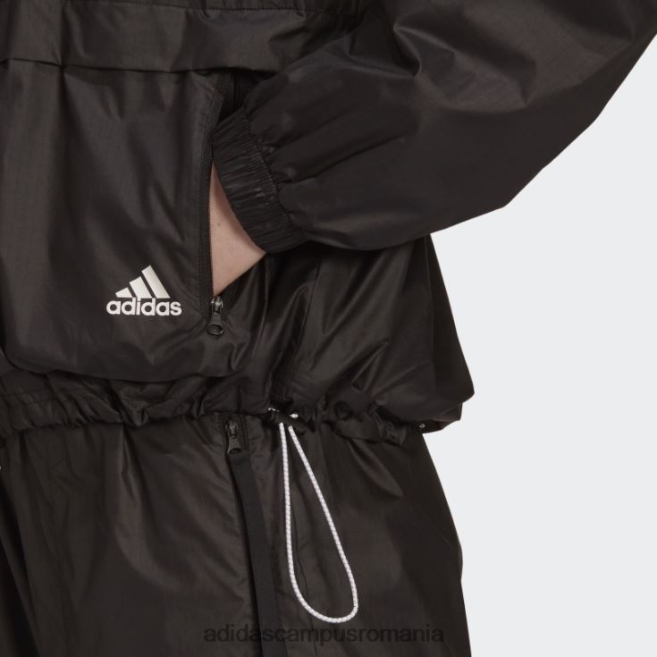 adidas campus romania îmbrăcăminte sport neagră wnd.rdy jachetă țesătă fierbinte femei negru J266N217570