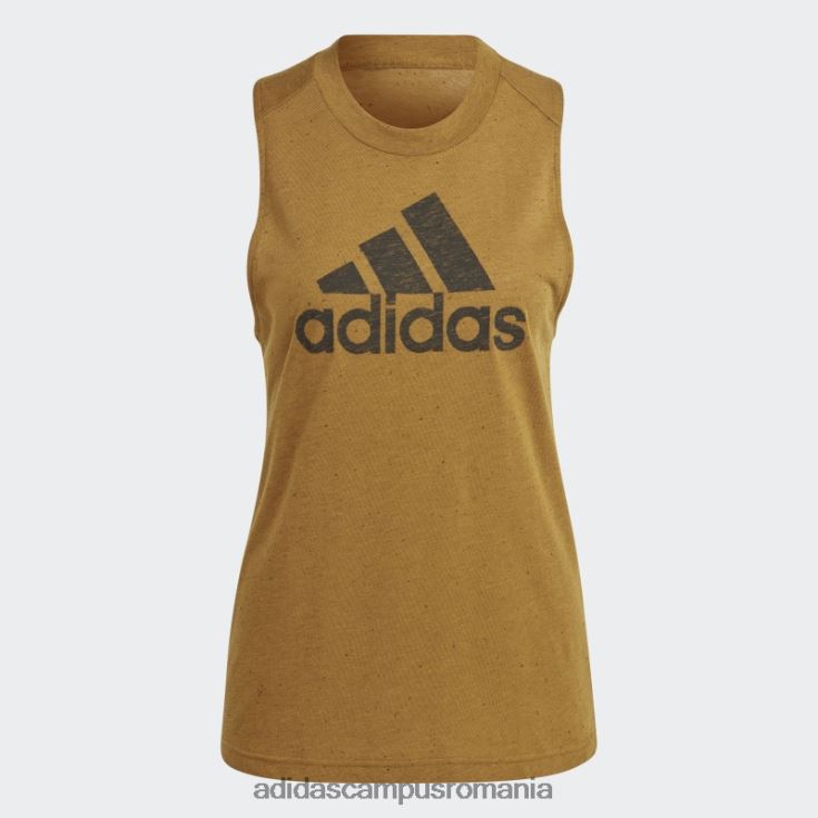 adidas campus romania îmbrăcăminte sport viitoarele icoane câștigători 3.0 maiou bronz bronz fierbinte femei bronz mel/negru J266N22579