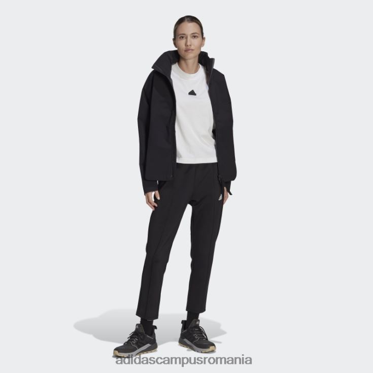 adidas campus romania myshelter rain.rdy jachetă neagră adidas femei negru J266N29546