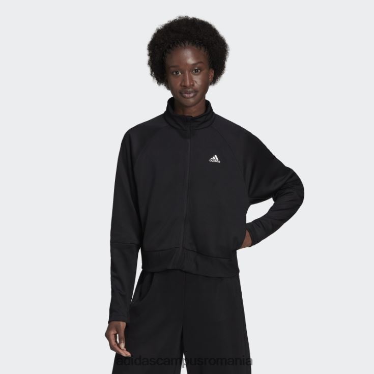 adidas campus romania negru x zoe saldana sport top fashion femei negru J266N23243