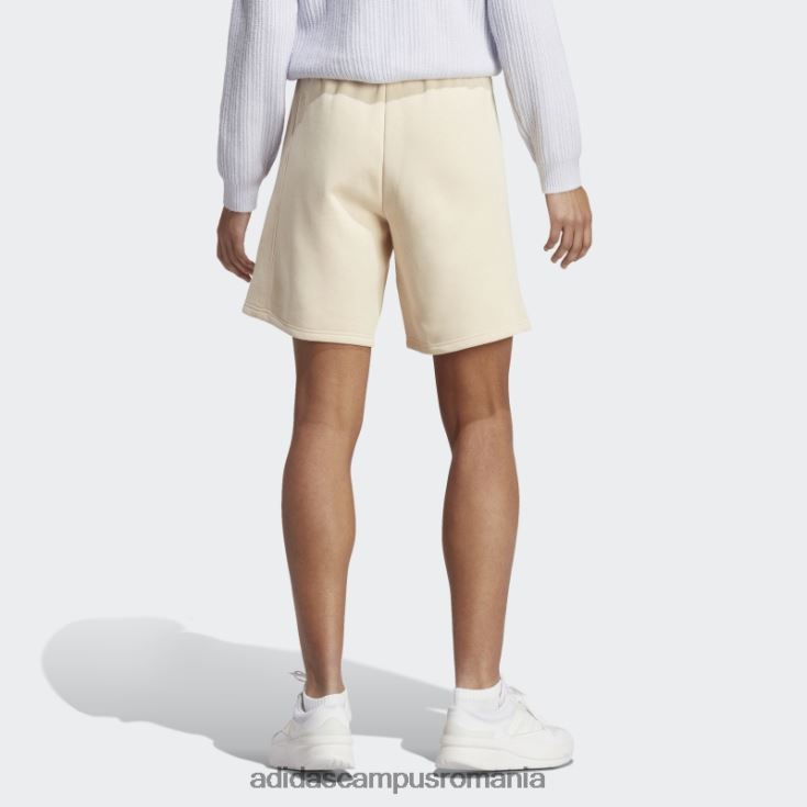 adidas campus romania nisip all szn pantaloni scurți fleece femei nisip J266N29526