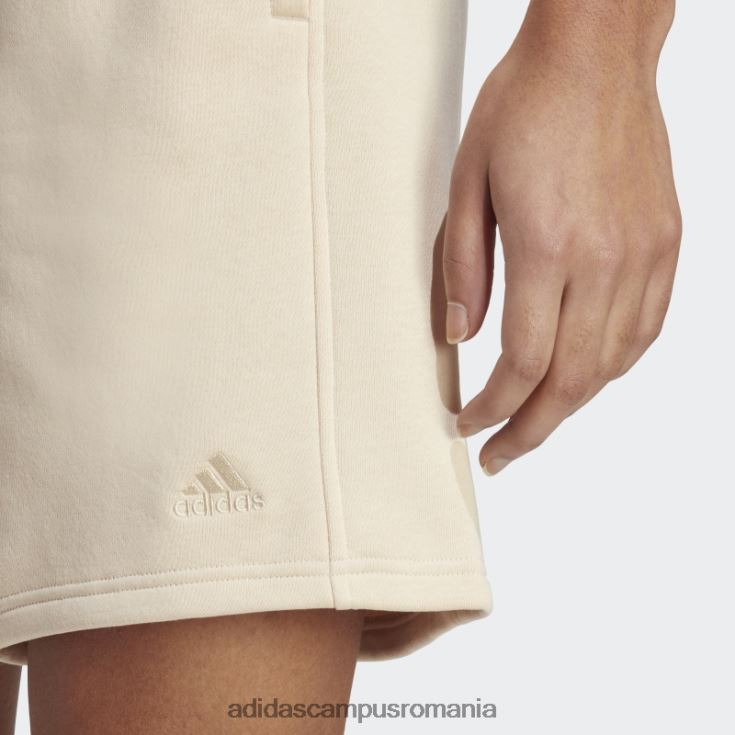 adidas campus romania nisip all szn pantaloni scurți fleece femei nisip J266N29526