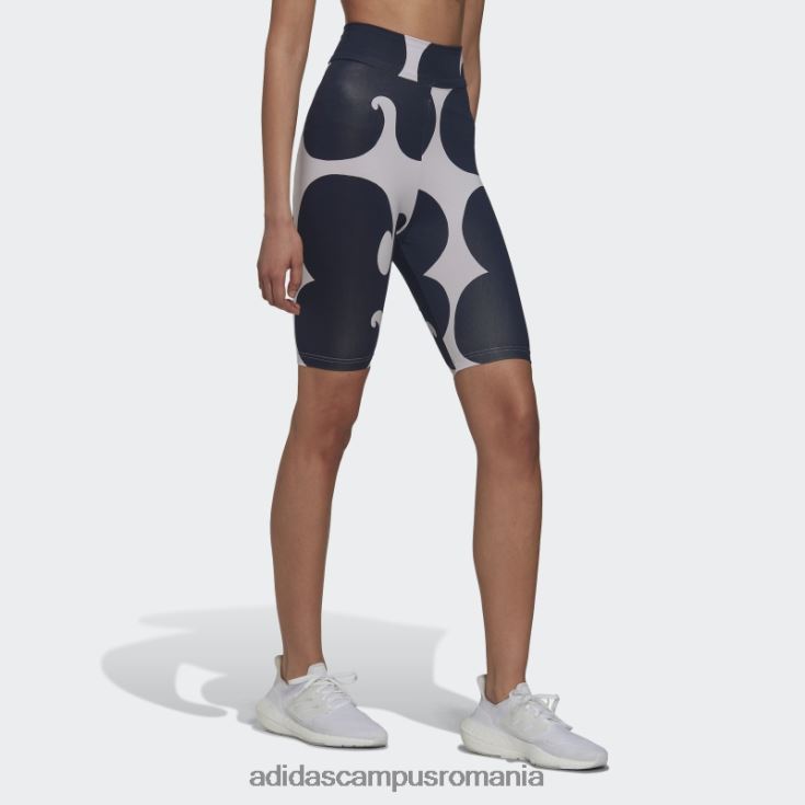 adidas campus romania nuanță violet marimekko coastă jambiere scurte lungime genunchi femei tentă violet J266N22759