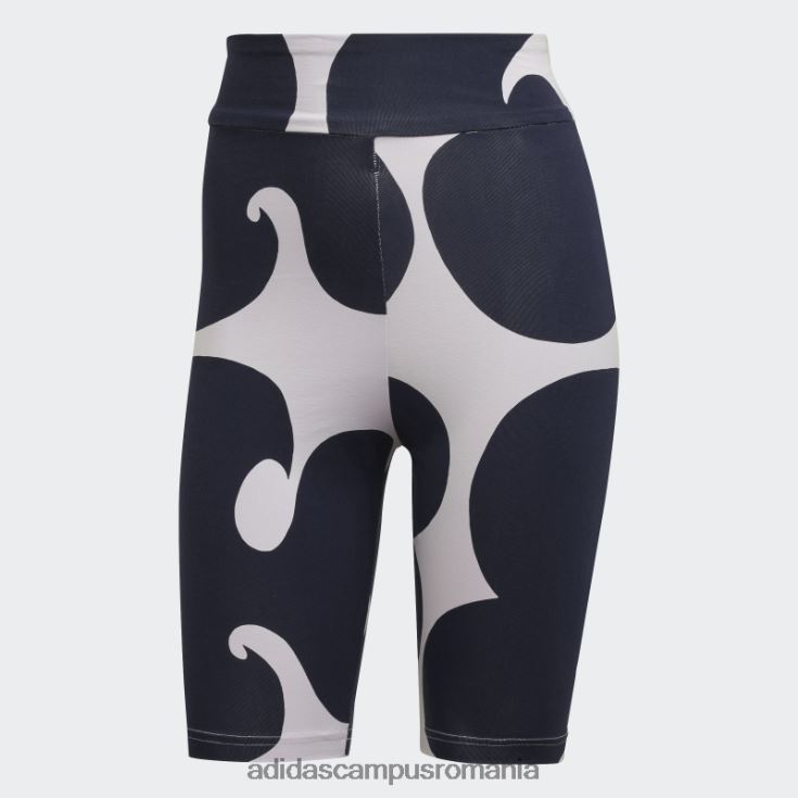 adidas campus romania nuanță violet marimekko coastă jambiere scurte lungime genunchi femei tentă violet J266N22759