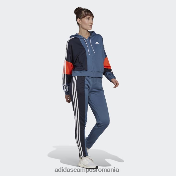 adidas campus romania oțel trening bloc îndrăzneț femei oţel J266N217528