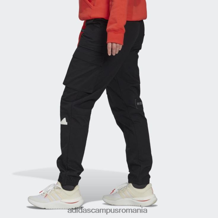adidas campus romania pantaloni cargo negri femei alb negru J266N210550