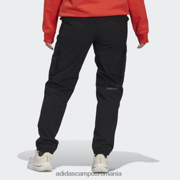 adidas campus romania pantaloni cargo negri femei alb negru J266N210550