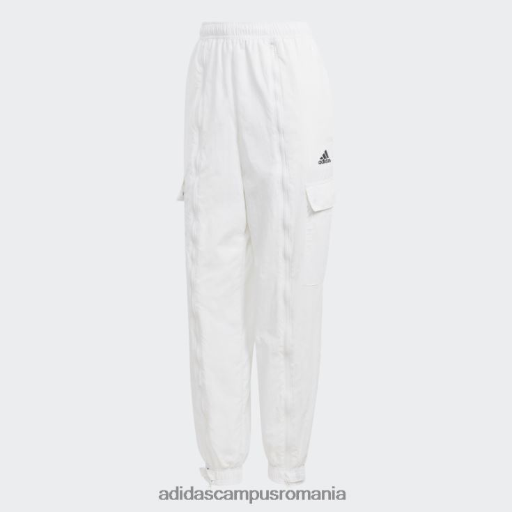 adidas campus romania pantaloni cargo versatili țesuți de dans alb femei alb J266N28830