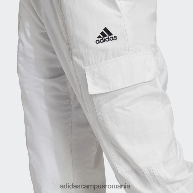 adidas campus romania pantaloni cargo versatili țesuți de dans alb femei alb J266N28830
