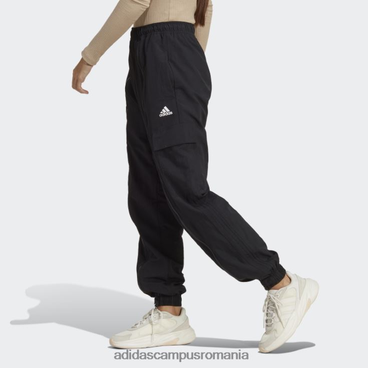 adidas campus romania pantaloni cargo versatili țesuți de dans negru femei negru J266N28824