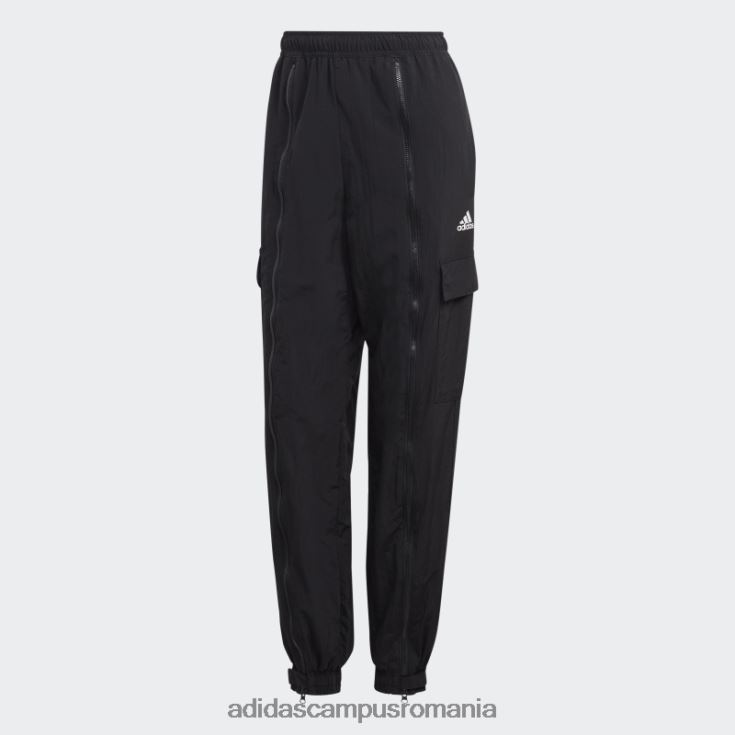 adidas campus romania pantaloni cargo versatili țesuți de dans negru femei negru J266N28824