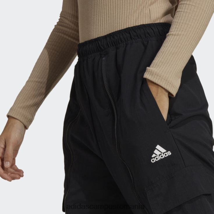 adidas campus romania pantaloni cargo versatili țesuți de dans negru femei negru J266N28824
