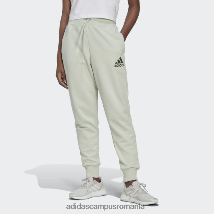 adidas campus romania pantaloni cu logo multicolore essentials verzi femei verde/verde oxid/alb J266N210442