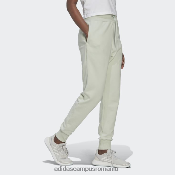 adidas campus romania pantaloni cu logo multicolore essentials verzi femei verde/verde oxid/alb J266N210442