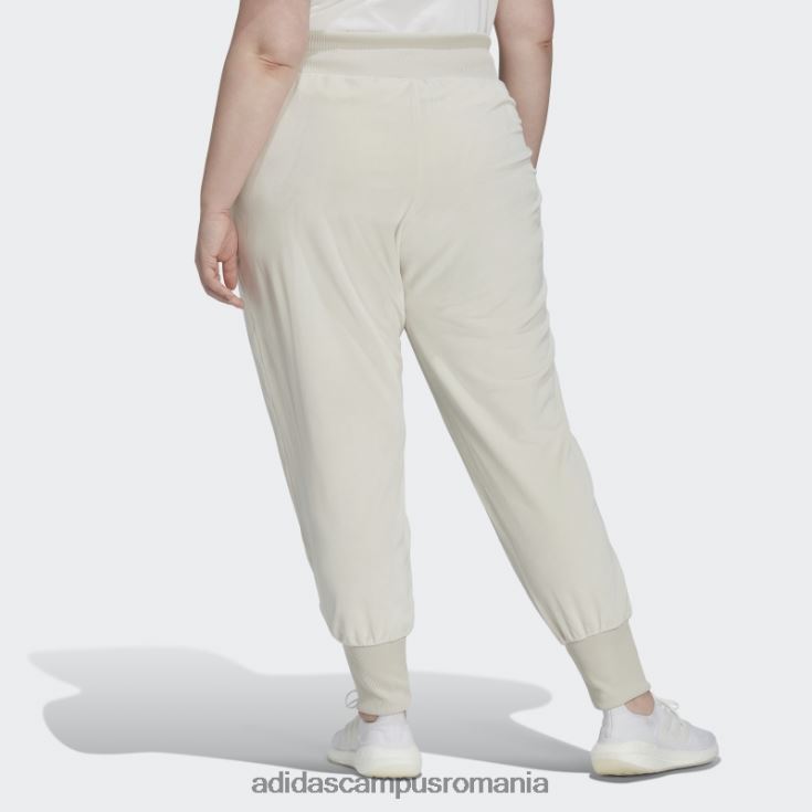 adidas campus romania pantaloni de jogging confortabili din velur Holidayz din aluminiu (mărime plus) femei aluminiu J266N210780