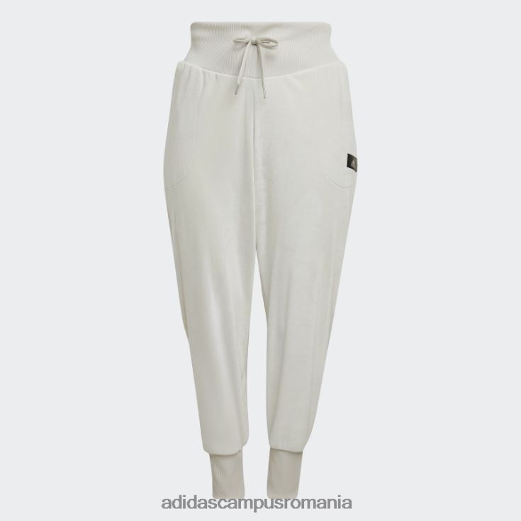 adidas campus romania pantaloni de jogging confortabili din velur Holidayz din aluminiu (mărime plus) femei aluminiu J266N210780