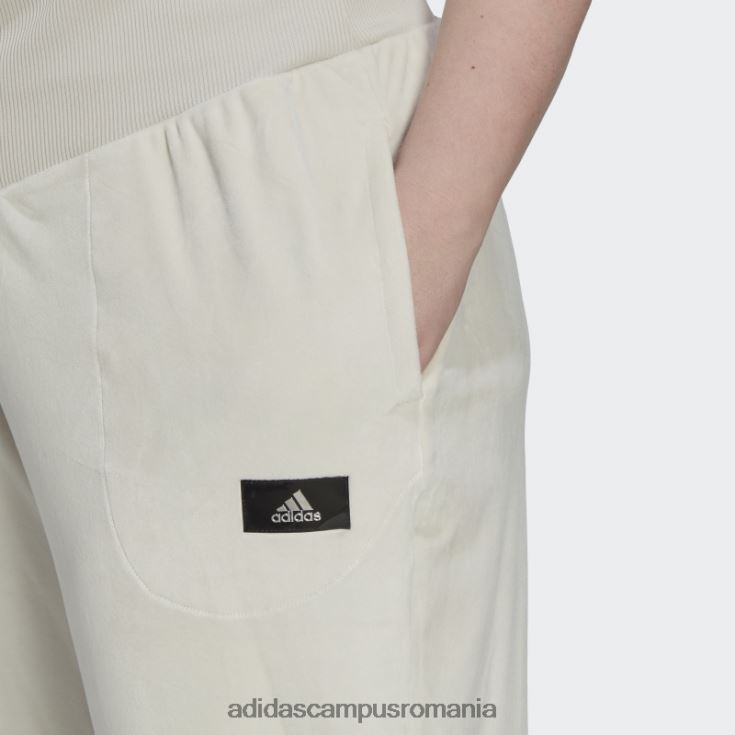 adidas campus romania pantaloni de jogging confortabili din velur Holidayz din aluminiu (mărime plus) femei aluminiu J266N210780