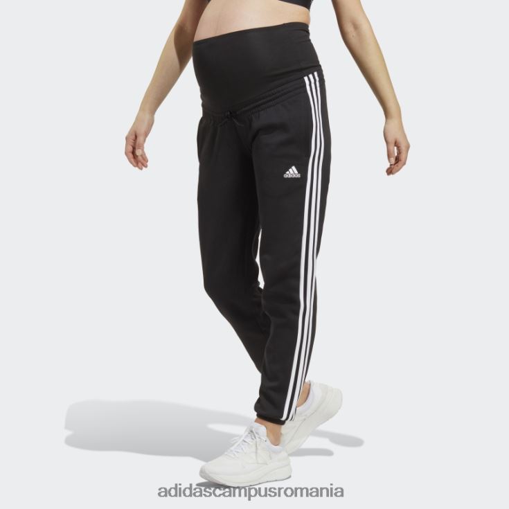 adidas campus romania pantaloni de maternitate negri femei alb negru J266N29740