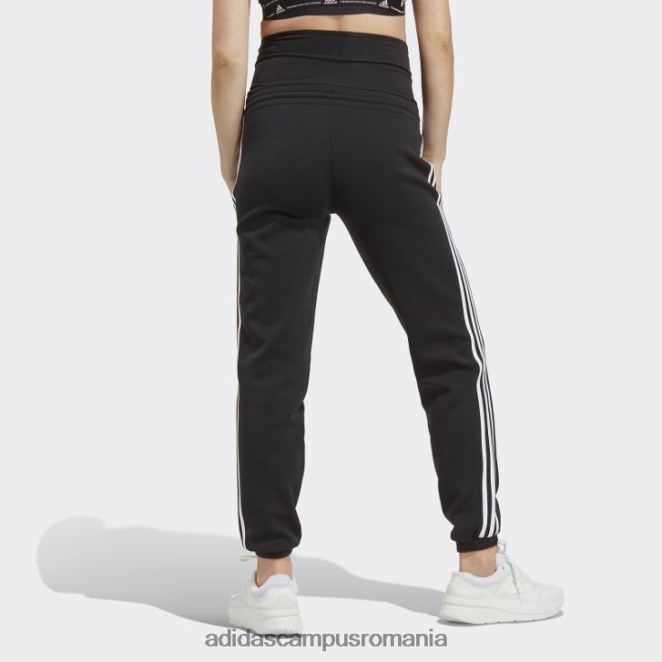 adidas campus romania pantaloni de maternitate negri femei alb negru J266N29740