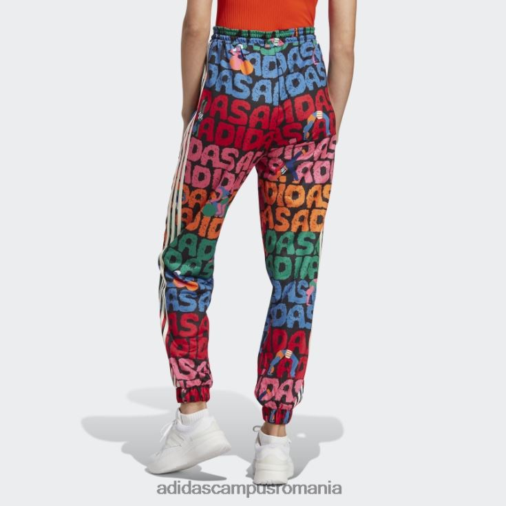 adidas campus romania pantaloni de sport x farm rio negri femei negru/stacojiu J266N29897
