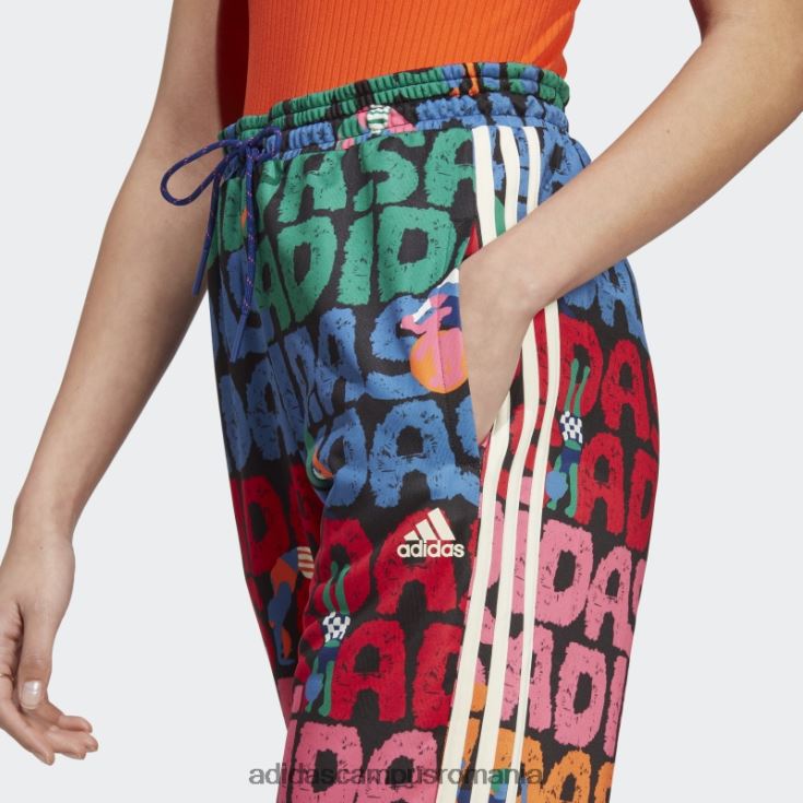 adidas campus romania pantaloni de sport x farm rio negri femei negru/stacojiu J266N29897