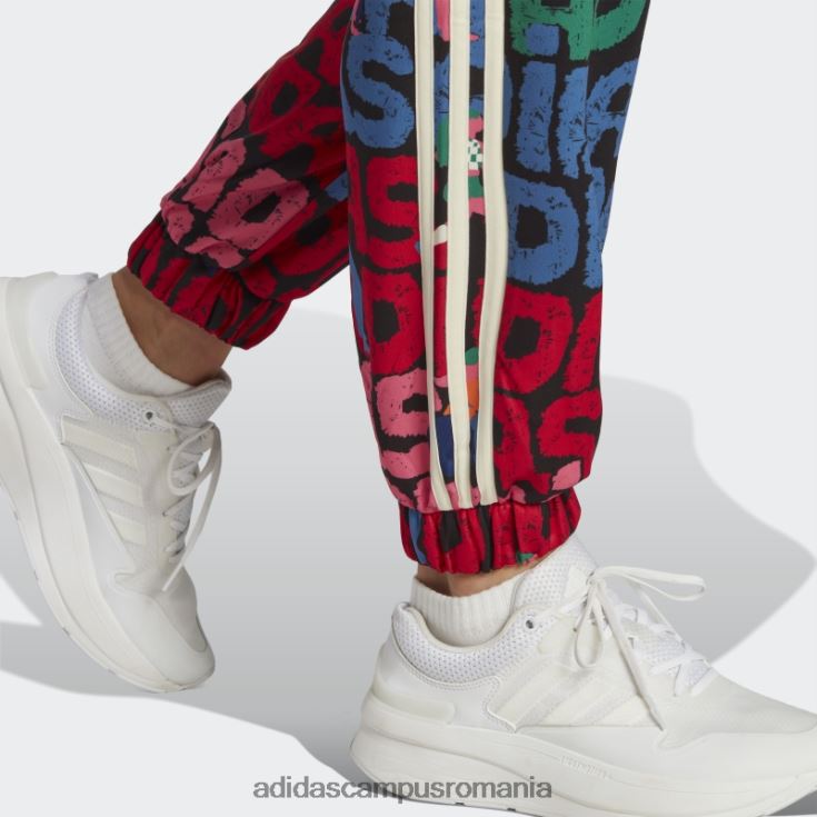 adidas campus romania pantaloni de sport x farm rio negri femei negru/stacojiu J266N29897