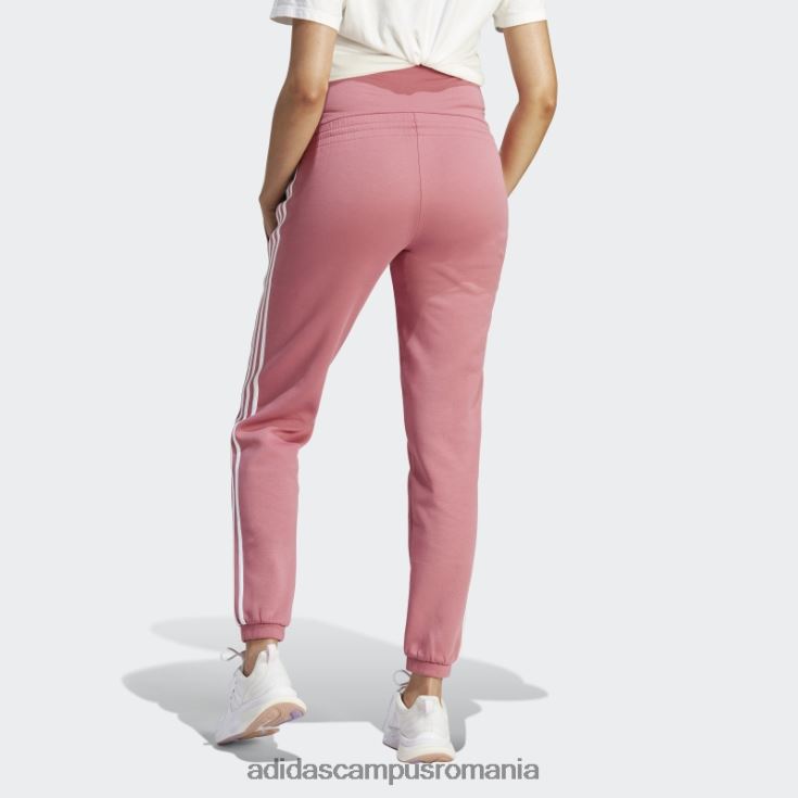 adidas campus romania pantaloni de trening de maternitate roz adidas femei roz/alb J266N216704