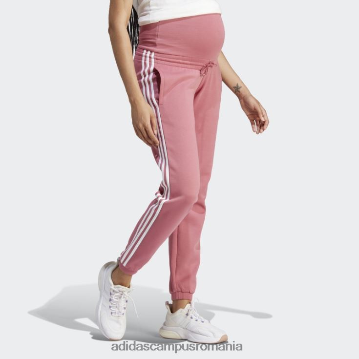 adidas campus romania pantaloni de trening de maternitate roz adidas femei roz/alb J266N216704