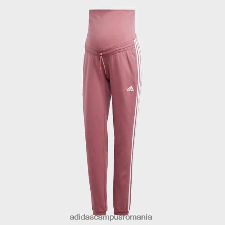 adidas campus romania pantaloni de trening de maternitate roz adidas femei roz/alb J266N216704