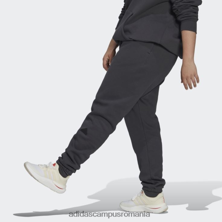adidas campus romania pantaloni de trening (plus size) carbon femei carbon J266N22593
