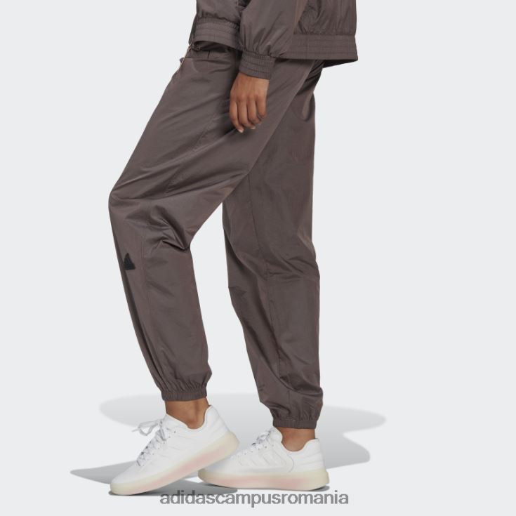 adidas campus romania pantaloni țesuți violet femei violet/negru J266N22291