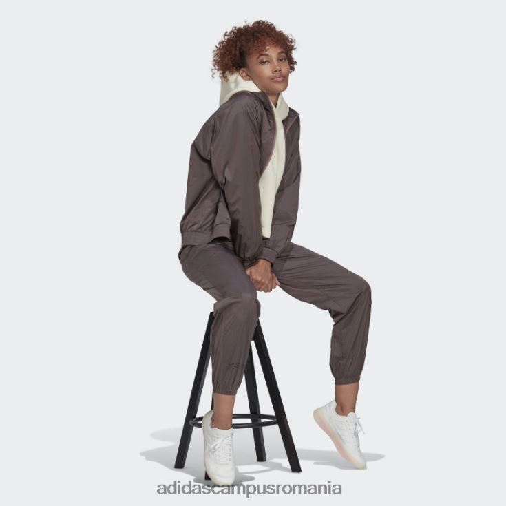 adidas campus romania pantaloni țesuți violet femei violet/negru J266N22291