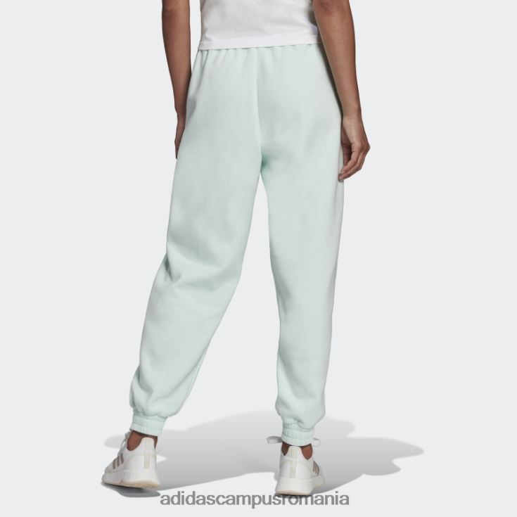 adidas campus romania pantaloni fleece essentials studio ice mint adidas femei menta cu gheata/alb J266N210476