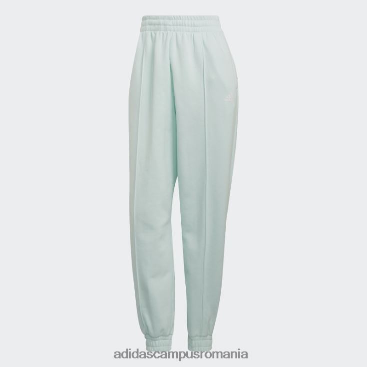 adidas campus romania pantaloni fleece essentials studio ice mint adidas femei menta cu gheata/alb J266N210476