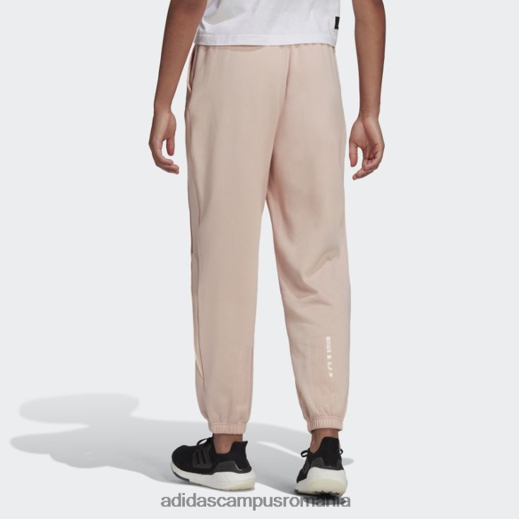 adidas campus romania pantaloni fleece hyperglam roz vapor femei vapor roz J266N23221